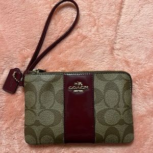 Coach wristlet